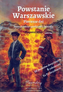 Gra paragrafowa Powstanie Warszawskie Wydawnictwo Meandry