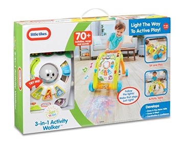 Little Tikes 3w1 Chodzik i stół aktywności 640957