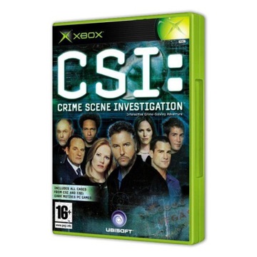 Экшен-игра CSI: РАССЛЕДОВАНИЕ МЕСТА ПРЕСТУПЛЕНИЯ XBOX