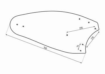 Отвал LEMKEN B35 ЛЕВЫЙ 3441035 iQ PARTS