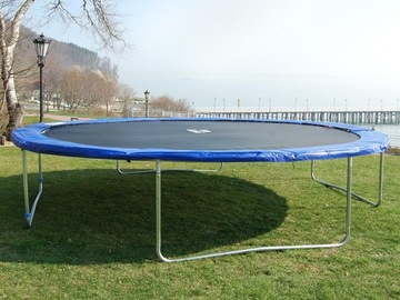 Wytrzymała mata do trampoliny batut 374cm 12ft na 64 spreżyny NEOSPORT