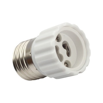 ADAPTER PRZEJSCIOWKA ZAROWKI E27 NA GU10 LED (1