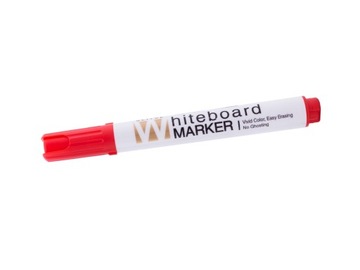 CZERWONY pisak MARKER flamaster mazak do tablic su
