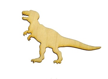 T-Rex EKO drewno sklejka decoupage scrapki 10cm