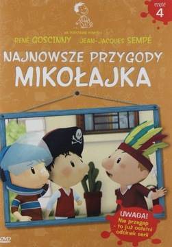 [DVD] NAJNOWSZE PRZYGODY MIKOŁAJKA część 4 (folia)