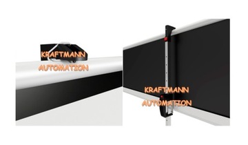 EKRAN PRZENOŚNY SKŁADANY PODWÓJNY TRIPOD 260 CM MW