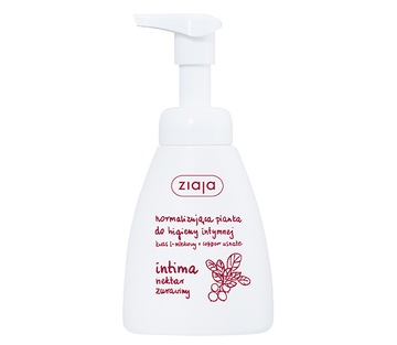 Ziaja intima pianka nektar żurawiny 250ml