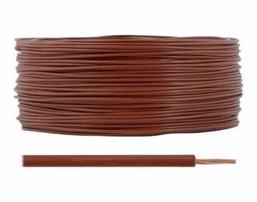 PRZEWÓD SAMOCHODOWY LINKA LGY 1x1mm BRĄZOWY 750V
