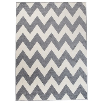 Dywan Maroko ZYGZAK 140x190 L891A GRAY