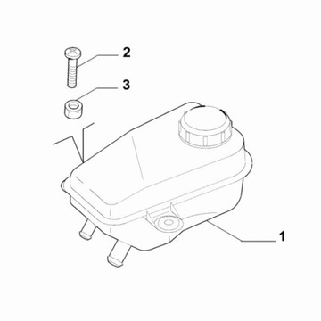 POWER POWER FLUID BANK ALFA ROMEO 159 BRERA FCA OE ОРИГИНАЛ 51880990