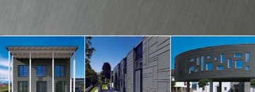 Blacha tytan cynk Rheinzink patyna Schiefergrau gr. 0,65 mm arkusze 1x2 m