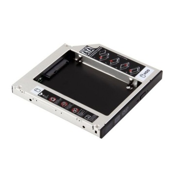KIESZEŃ NA DRUGI DYSK SATA 9,5MM SSD HDD ZAŚLEPKA