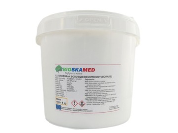 BORAKS 99,9% 10H2O Czteroboran Sodu 10-wodny 5 kg