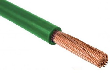 Przewód jednożyłowy 1,0mm2 (zielony)