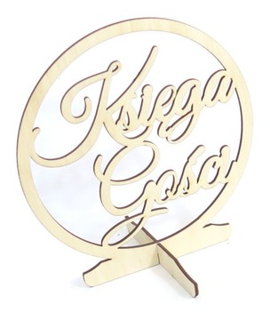 Księga Gości OZDOBA Z PODSTAWKĄ DECOUPAGE UE55