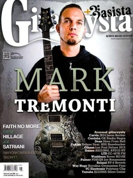 Gitarzysta + Basista. Nr 8/2015. Mark Tremonti.