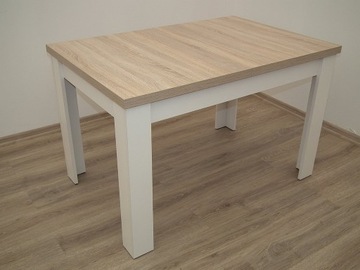 KOMPLET MEBLI STÓŁ 80/140 DO 180 + 4 KRZESŁA