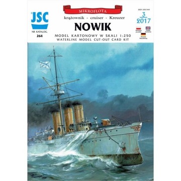 JSC-264 - Rosyjski krążownik NOWIK 1:250