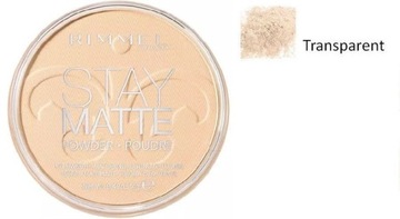 Rimmel Матирующая пудра STAY MATTE ПРОЗРАЧНАЯ 001