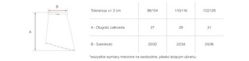 БАЛЕТНАЯ ТАНЦЕВАЛЬНАЯ ЮБКА Z1 LBO 98/104