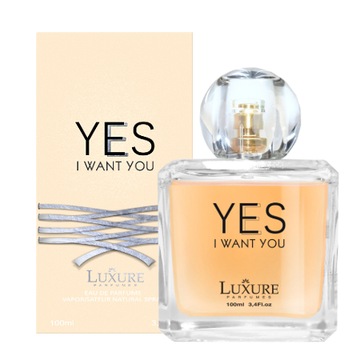 Luxure Yes I Want You EDP 100ml because...