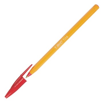 Традиционная быстросохнущая оранжевая шариковая ручка BIC Orange Fine Red 4x