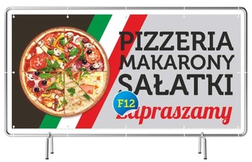 baner REKLAMA KEBAB Pizza Pizzeria 2,5x1,25 SZYLD