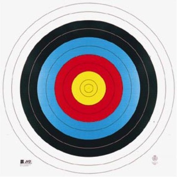 Tarcza łucznicza papierowa wzmacniana 40cm