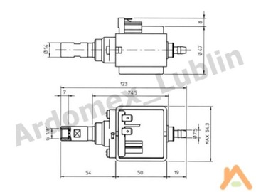 CEME SPA E505 (EX029) напорный насос