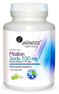 ALINESS НАТРИЯ БУТИРАТ Масляная кислота КИШЕЧНИК 100к