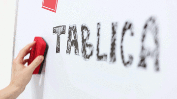 CZERWONY pisak MARKER flamaster mazak do tablic su