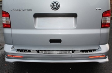 VW TRANSPORTER T5 КРЫШКА БАМПЕРА ГРАФИТ ХРОМ