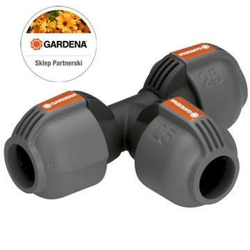 ROZDZIELACZ T RUR 25mm TRÓJNIK 2771 GARDENA