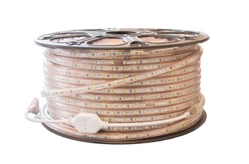 Светодиодная лента 230В 12Вт/м Водонепроницаемая для улицы ЦВЕТА