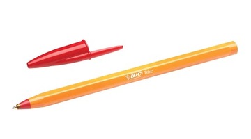 Традиционная быстросохнущая оранжевая шариковая ручка BIC Orange Fine Red 20x