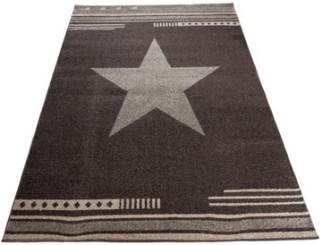 DYWAN MAROKAŃSKI GWIAZDA 200x290 miły soft l916dbr