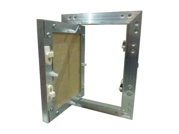 фото ориг. №14, Door audit overlay (grille) 400x500 cardboard-plaster