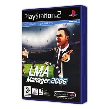 Спортивная игра LMA MANAGER 2006 футбол PS2