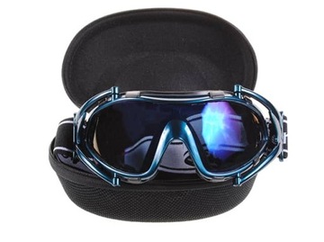 ODCHYLANE GOGLE NARCIARSKIE SNOWBOARD+ETUI - 03