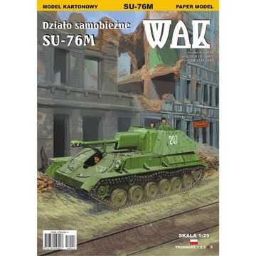 WAK 4-5/18 - Działo samobieżne SU-76M 1:25