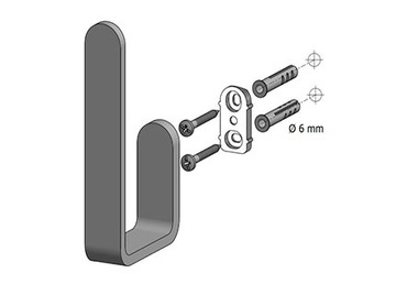 фото ориг. №2, Fasteners toilet spare nature 04311 chrome