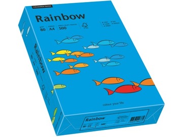 Papier drukarki Rainbow A4 80g R88 ciemn niebieski