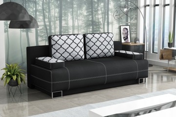 OPTIMA nowoczesna sofa rozkładana kanapa spanie