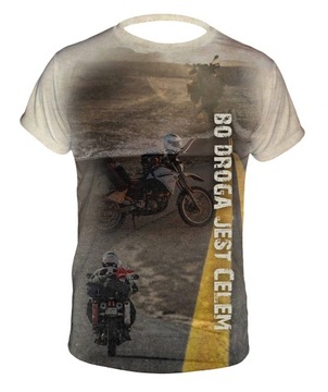 Termoaktywna koszulka T-SHIRT prezent motocyklisty