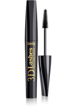 DELIA - TUSZ DO RZĘS 3D LASHES NEW LOOK czarny 12m