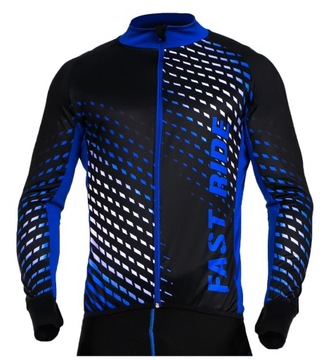 KOSZULKA ROWEROWA MĘSKA termoaktywna KOLARSKA STANTEKS MADE IN POLAND M