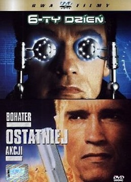 [DVD] 6-TY DZIEŃ + BOHATER OSTATNIEJ AKCJI (folia)