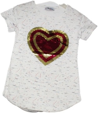 АТАБАЙ ТУНИКА СЕРДЦЕ волшебные пайетки 7-8 лет