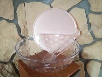 Tupperware Miska Diamentowa 3,5 L+ łyżki