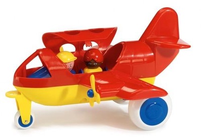 Samolot 30 cm z 2 figurkami